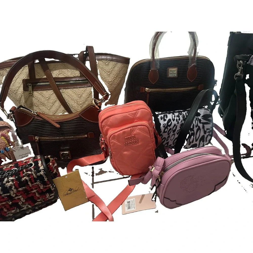 Bundle Of 12 NWT Handbags